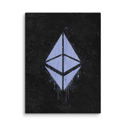 Ethereum Canvas Wall Art