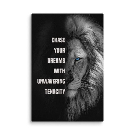 Lion Mindset Wall Art