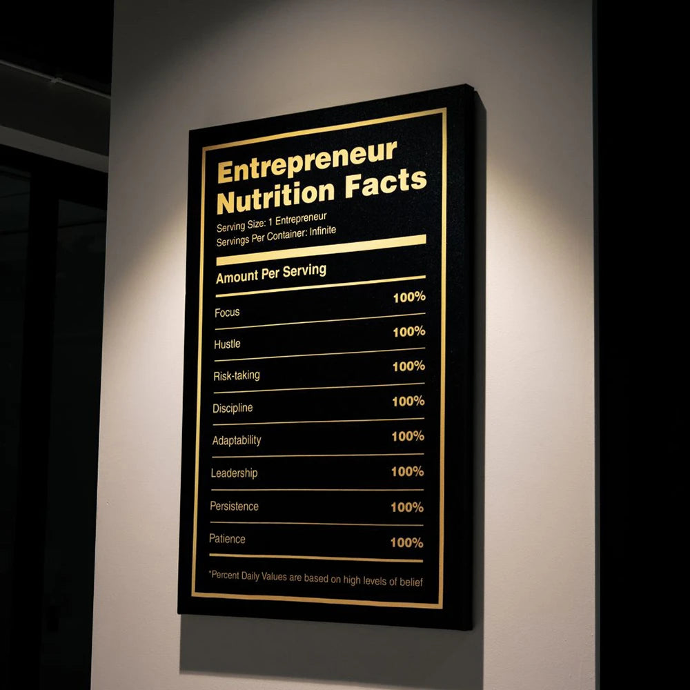 Entrepreneur Nutrition Facts